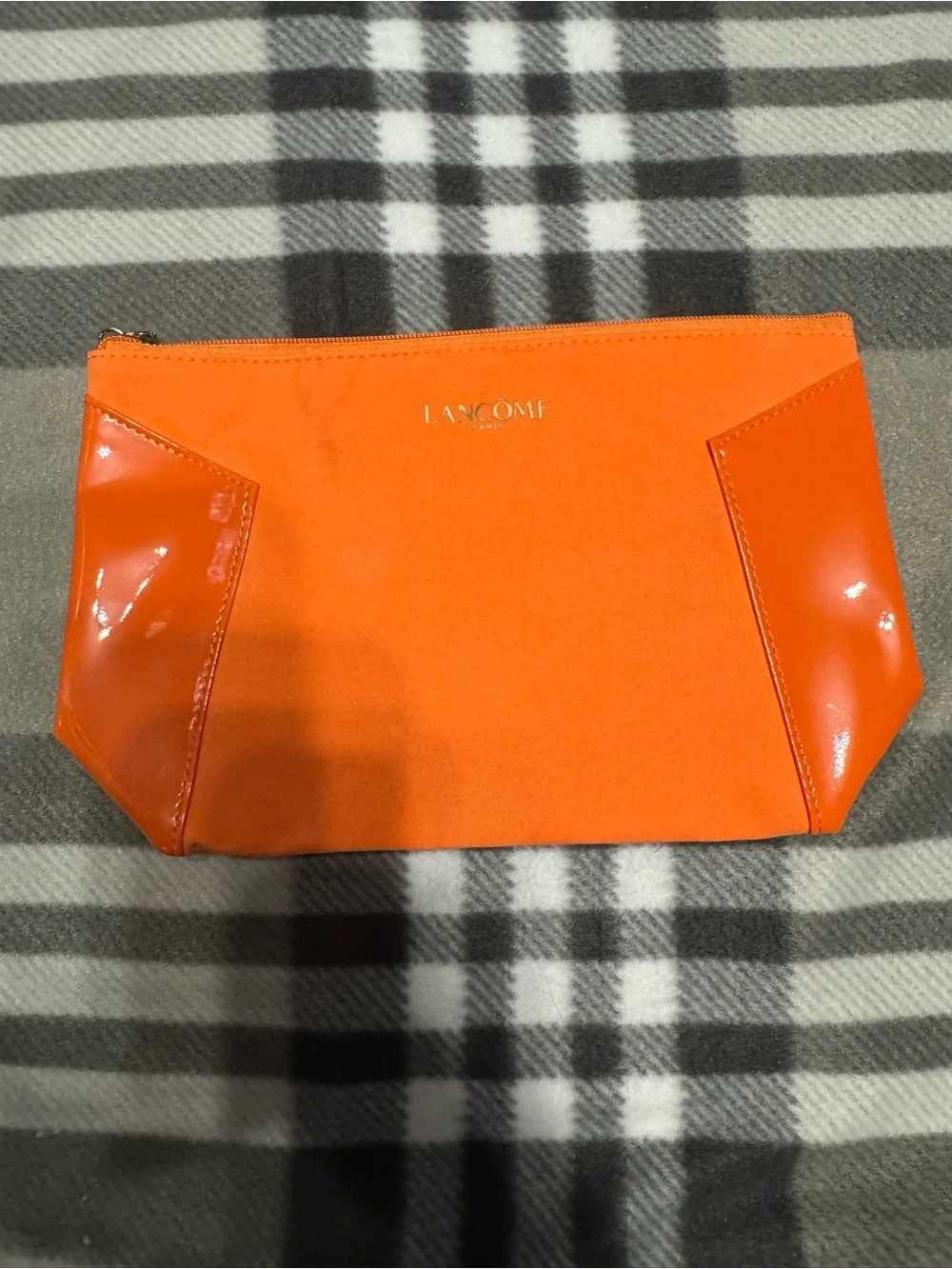 Lancôme Orange Cosmetic Pouch